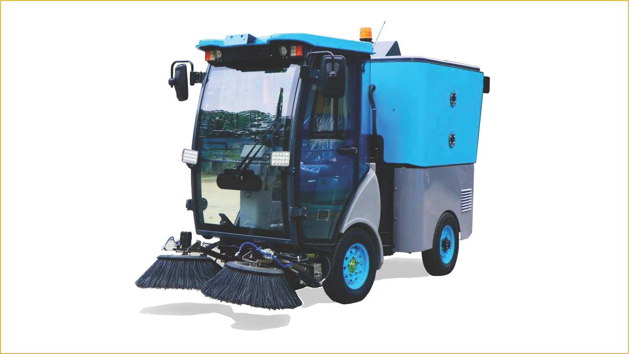 鉸接式四輪純吸掃地車 QX-DD800LX